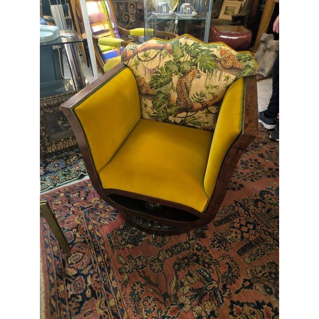 1940s Vintage Safari Lounge Chair, 1940s For Sale - Image 5 of 6