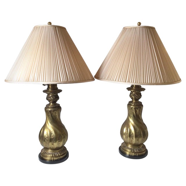 1910s French Gagneau Lamps - A Pair For Sale - Image 11 of 11