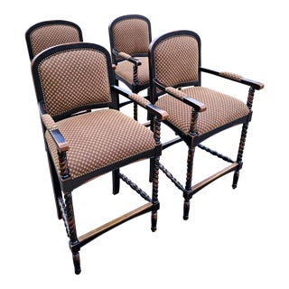 Vanguard Furniture Barstools - Set of Four For Sale