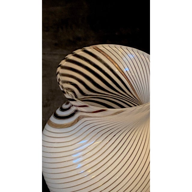 Dino Martens 1954 Merano Vase Vintage Black, White, and Copper Mid Century Beauty! For Sale - Image 11 of 11