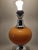 French Globe Table Lamp in Orange Opaline and Chrome Base, 1970s For Sale - Image 3 of 18