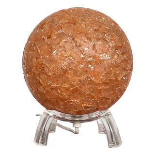 Space Age Plastic Table Lamps, 1970s, Set of 2 For Sale