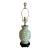Vintage Green Chinoiserie Table Lamp For Sale