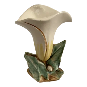 Vintage McCoy Pottery Lily Flower Vase