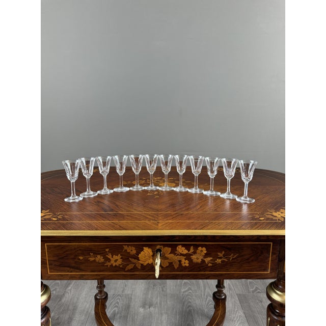 Crystal Glasses from Saint Louis, Set of 54 For Sale - Image 3 of 9
