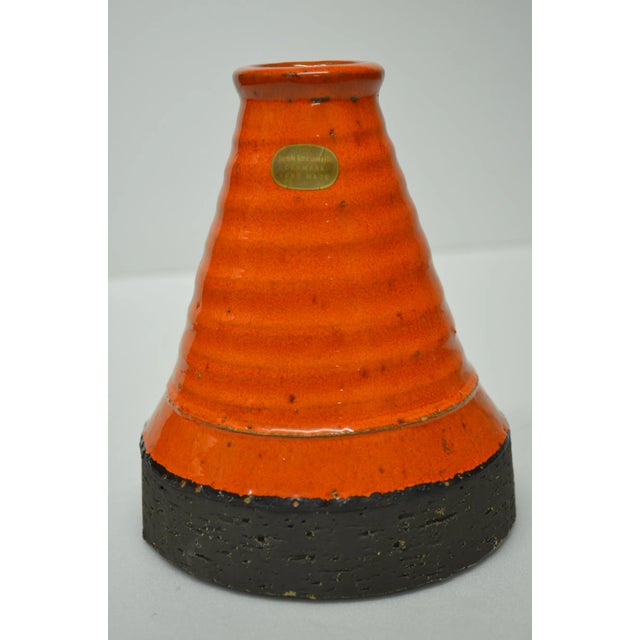 Ceramic Ceramic Vase from Jysk, Denmark, 1960s For Sale - Image 7 of 7