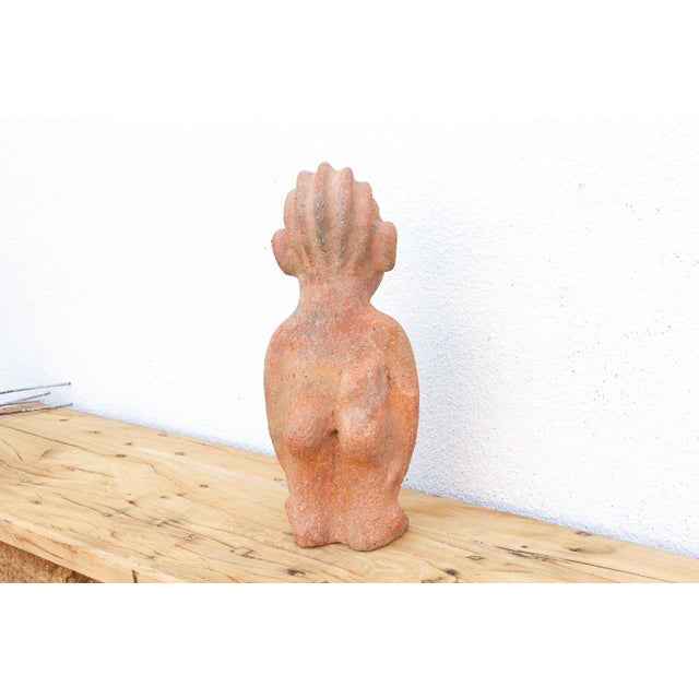 Antique Terracotta Nok Female Fertility Figure For Sale In Los Angeles - Image 6 of 8