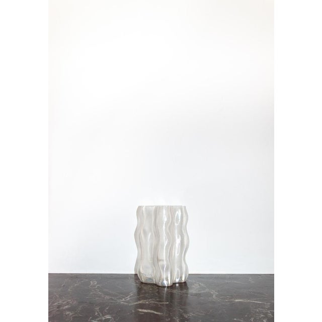 Large Amber Magma Vase by Mana For Sale - Image 16 of 18