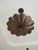Not Yet Made - Made To Order Art Nouveau Petal Pendant Light, Antique Brass Finish Solid Brass Flower Shade, 4 Light Hanging Fixture For Sale - Image 5 of 12