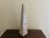 Late 20th Century Neoclassical Marble Obelisk in Variegated Brown and Tan Stone For Sale - Image 9 of 12