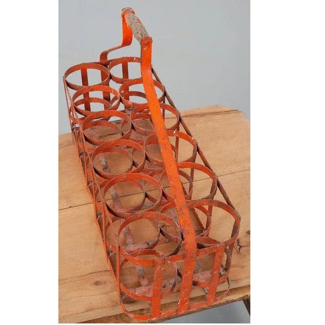 French Early 20th Century Bottle Carrier For Sale In Baton Rouge - Image 6 of 7