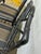 Set of 4 Vintage Black Laquer Chinese Chippendale Faux-Bamboo Dining Chairs For Sale - Image 10 of 12