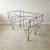 American Vintage American Architectural Wire Metal Garden Table For Sale - Image 3 of 10
