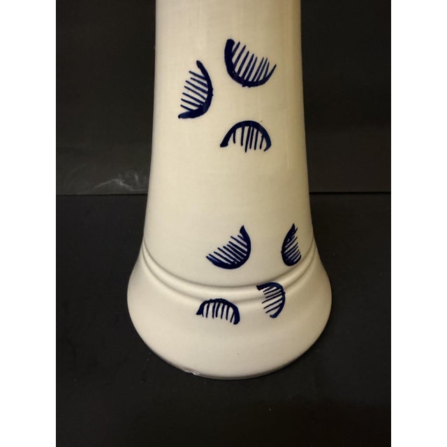 Vintage Este Ceramiche for Tiffany & Co. Italian Majolica Candlestick Holder For Sale In Boston - Image 6 of 13