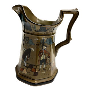 1923 Deldare Buffalo Pottery Creamer Pitcher For Sale