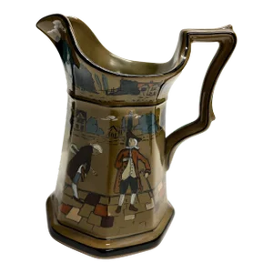 1923 Deldare Buffalo Pottery Creamer Pitcher