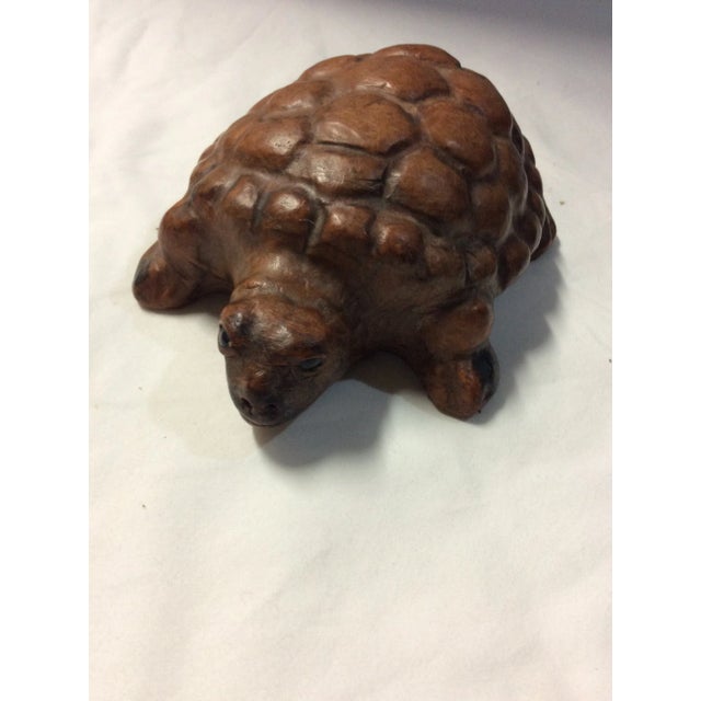 Mid 20th Century Paper Marche Turtle Figurine For Sale - Image 6 of 8