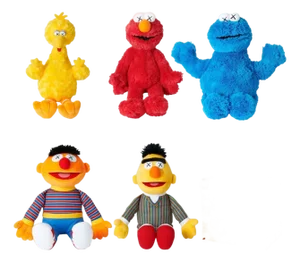 1970s Kaws Sesame Street Set