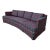 Mid Century Modern Curved Sofa For Sale
