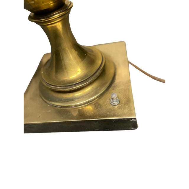 Mid-Century Modern Stiffel Brass Hollywood Regency Urn/Trophy Table Lamp For Sale - Image 12 of 12