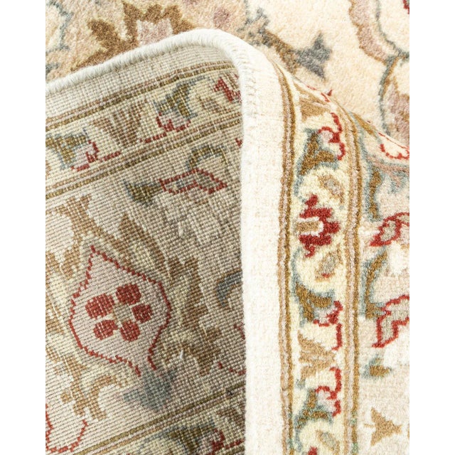 Mogul, One-of-a-Kind Hand-Knotted Area Rug - Ivory, 4' 2" x 6' 3" For Sale In New York - Image 6 of 8