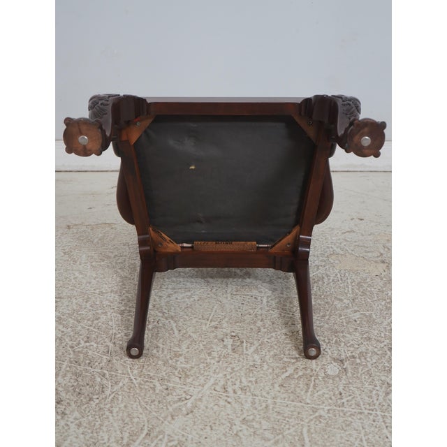 Pair Baker Ball & Claw Rococo Mahogany Armchairs For Sale - Image 18 of 18