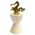 1950 Venetian Brass Gondola Mythical Seahorse Animal Sculpture Figurine Oar Lock For Sale - Image 10 of 15