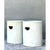 Vintage White Ceramic Low Stools - Pair For Sale - Image 9 of 12
