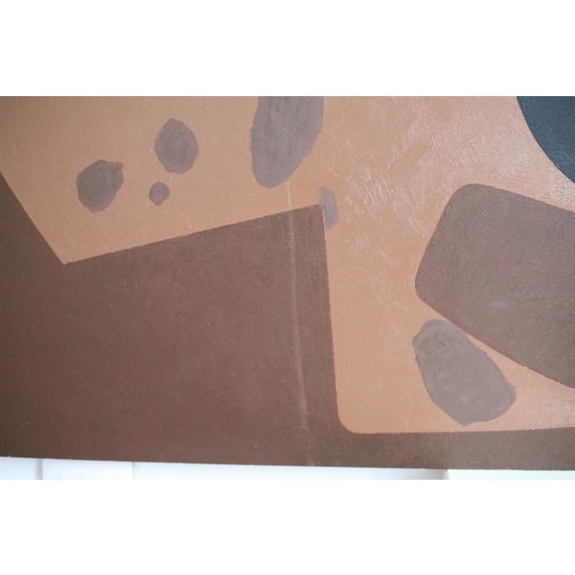 Free Form Composition, 1970s, Painted Wooden Panel For Sale - Image 4 of 18