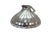 An antique silver-lined mercury glass jug with vertical gadrooning (or "farmer's silver" / Bauernsilber) and an applied...