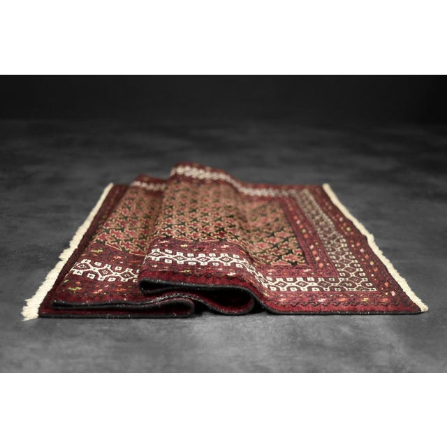 Vintage Oriental Mir-Saruk Hand-Woven Rug,1960s For Sale - Image 11 of 16