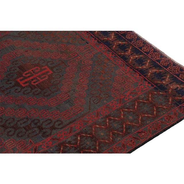 Rug & Kilim’s Baluch Tribal Rug With Colorful Geometric Patterns For Sale In New York - Image 6 of 7