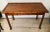 Hollywood Regency Contemporary Faux Bamboo Console Table For Sale - Image 4 of 13