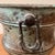 Mid 20th Century Vintage Rustic Brass Jardiniere Pot/ Planter in Verdigris Patina For Sale - Image 5 of 12