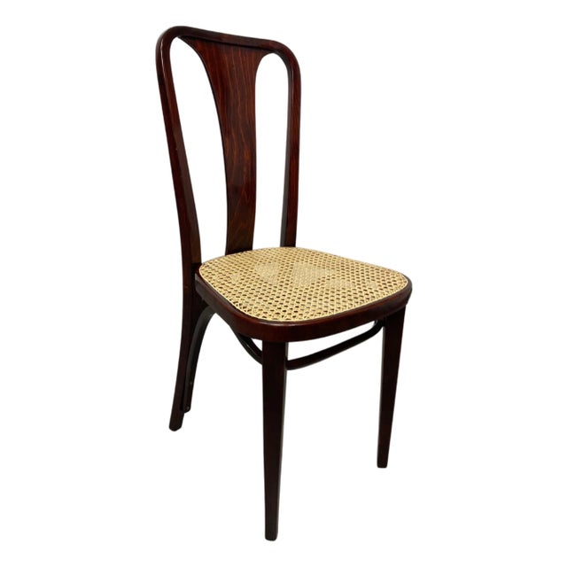 Secession Dining Room Chair by Otto Prutscher for Thonet, 1890s For Sale