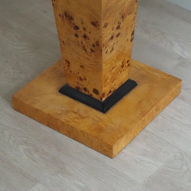 Art Deco Flower Column Plant Tables, 1940s, Set of 2 For Sale - Image 9 of 12