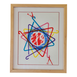 James Rosenquist "Auto Tire, Dinner Triangle" 1979