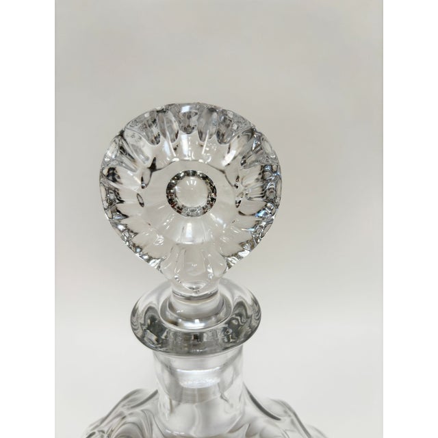 1960s Baccarat Crystal Rémy Martin “Centaure” Decanter Donut Shell Form France For Sale In Palm Springs - Image 6 of 17