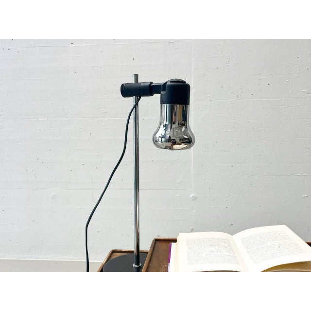 This lamp is a model from the Metro series by Belux, designed by Swiss designer Hannes Wettstein in the 1980s. A...