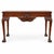 English Georgian Style Mahogany Console Table - Greek Key Frieze Paw Feet For Sale - Image 10 of 10