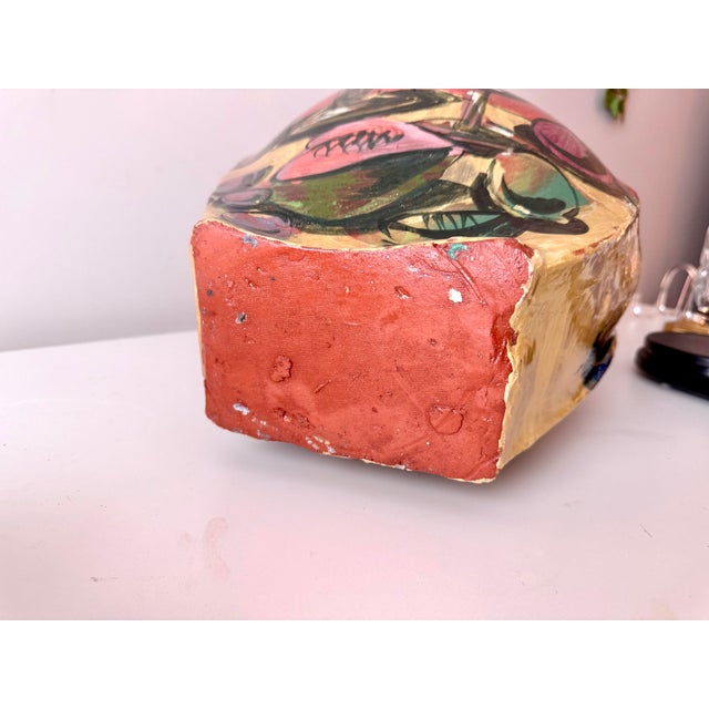 Late 20th Century Prickly Pear Flower Sculptural Lidded Vessel For Sale - Image 11 of 12