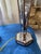 Hollywood Regency Hollywood Regency Mirrored Pagoda Style, Brass & Glass Accents Table Lamps, - a Pair For Sale - Image 3 of 12