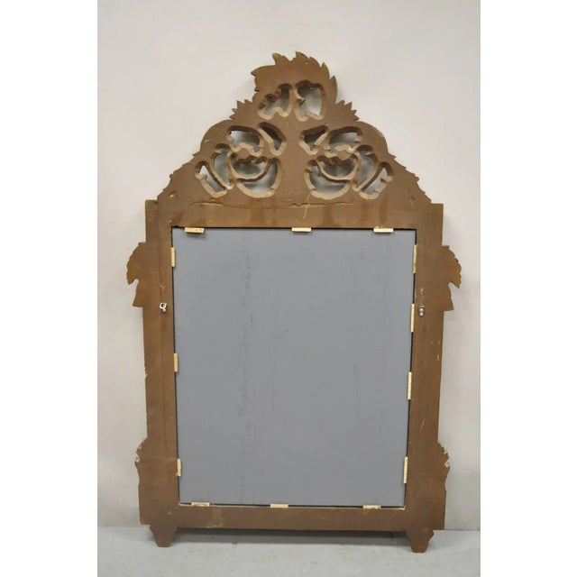 Vintage French Victorian Neoclassical Style Bird 55" Wall Mirror With Arrows For Sale - Image 10 of 12
