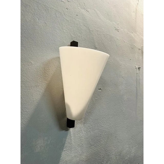 Teak and Acrylic Glass Wall Light by Hans-Agne Jakobsson for Markaryd, 1950s For Sale - Image 6 of 11