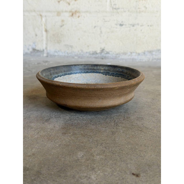 Michael Andersen & Søn Danish Blue Ceramic Small Bowl 1960s Mid-Century For Sale - Image 9 of 9