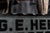 Early 20th Century Antique "Dr. g.e. Hertel, Surgeon" Foil-Backed Scalloped-Edged Glass Sign For Sale - Image 5 of 6