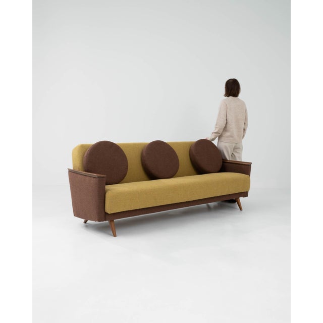 20th Century Scandinavian Upholstered Sofa For Sale - Image 17 of 18