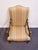 Henredon Furniture Solid Mahogany Louis XV French Provincial Upholstered Accent Arm Chair For Sale - Image 10 of 14