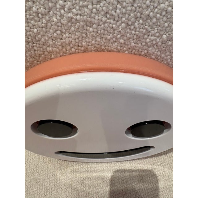 2010s Exhibited Beverly Bev Fishman Smiley Face Resin Wall Sculpture With Phosphorescent Pigment, Signed, 2010, David Richard Gallery For Sale - Image 5 of 13