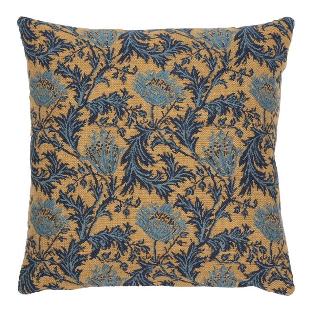 Anemones Cushion With Feather Filler - 33x33cm (13"x13") For Sale